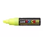 POSCA PC-8K J Fluo neona dzeltenais pigmenta marķieris ar kaltveida uzgali, 8,0 mm līnijas platums, 1 gabals