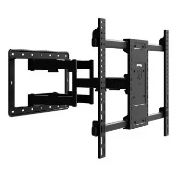 HAGOR Fiksēts sienas stiprinājums 42-90 collu displejiem, VESA līdz 800x600, 80kg, melns