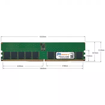 PHS-memory 48GB DDR5 5600MHz ECC UDIMM atmiņas modulis Asus PRIME B850M-A-CSM SP583174