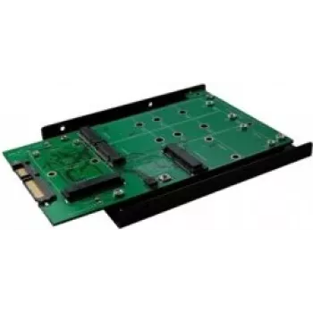 EXSYS EX-3682 SATA 3 – mSATA adapteris ar 2,5 collu montāžas rāmi (9,5 mm)