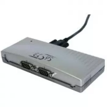 EXSYS EX-1332V USB 2.0 uz divu portu RS-232 seriālais adapteris ar FTDI mikroshēmu