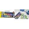 Faber-Castell Eberhard Faber WINNER necaurspīdīgo akvareļu krāsu komplekts, 12 spilgtas krāsas, caurspīdīgs noņemams vāks 578314