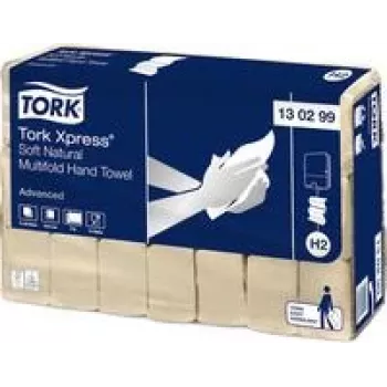 TORK 130299 H2 Advanced Interfold roku dvieļi, 2 kārtu, balti, 3780 loksnes