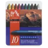 Caran d'Ache Neocolor I vaska pastelis, 10 gab. komplekts, apaļi, papīra ietvaros, viendabīgas krāsas 7000.310