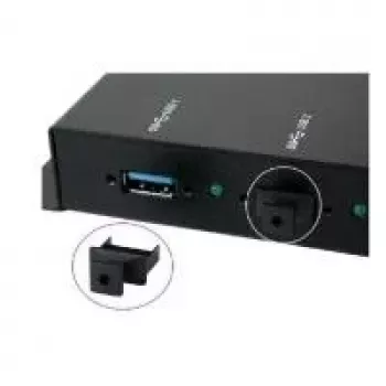 EXSYS EX-1111 USB Type-A portu putekļu vāciņi (10 gab., melni)