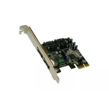 EXSYS EX-3503 2 portu eSATA II PCI Express RAID kontrollera karte