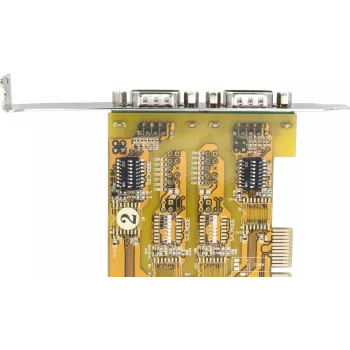 EXSYS EX-45032IS PCIe divu portu sērijas RS-232 karte, zema profila