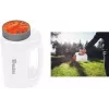 Bradas rokas mini sējmašīna WHITE LINE, 2 litri, balta/antracīta, plastmasa, ergonomisks rokturis, 1 gabals (WL-SE101)