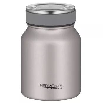 THERMOS TC termoss ēdienam 0,5L Rosé vakuumā izolēts nerūsējošā tērauda ēdiena trauks, necaurlaidīgs, gumijots apdares 4077.371.050