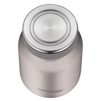THERMOS TC termoss ēdienam 0,5L Rosé vakuumā izolēts nerūsējošā tērauda ēdiena trauks, necaurlaidīgs, gumijots apdares 4077.371.050