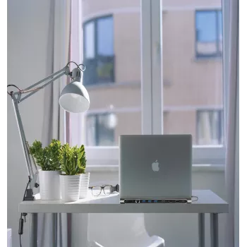 XTREMEMAC XWH-CDH-13 12 portu USB-C dokstacija Space Gray