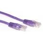 ACT IB4715 Cat5e U/UTP tīkla savienojuma kabelis, RJ45, violets, 15 m