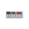 GIOTTO Īpaši smalka guaša krāsu komplekts, 10 x 10 ml alumīnija tūbiņas, dažādas krāsas F30190000
