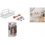 Metaltex Reflex Luxy Vacuum-Fix sienas plaukts sudraba 1 līmeņa 403329000