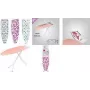 Metaltex Kuma gludināmais dēlis, balts ar metāla gludekļa turētāju, tvaiku caurlaidīgs siets, regulējams augstums 70-88 cm, salokāms 418033001