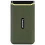 Transcend ESD380C pārnēsājamais SSD - 2TB, USB 3.2 Gen 2x2, Military Green TD-TS2TESD380C