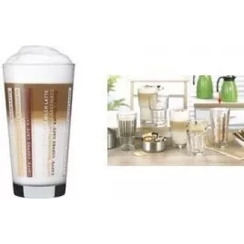 Esmeyer LINES Latte Macchiato glāze 370 ml, 12 gab. komplekts, trauku mazgājamā mašīnā mazgājama 410-865