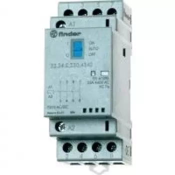 Finder 22.34.0.048.4720 modulārais kontaktors, 4 polu, 48 V AC spole, 25 A, 3NO+1NC, DIN sliedei
