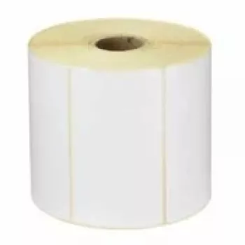 Zebra Z-Select 2000T termiskās pārneses etiķešu rullis - matēts balts pārklāts papīrs, pastāvīga akrila līme, 25,4 x 88,9 mm, 6 ruļļi x 5180 etiķetes