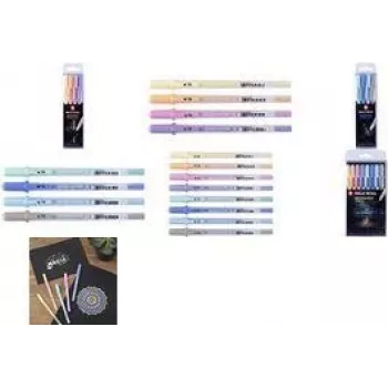 SAKURA Gelly Roll Moonlight Pastel Aurora gēla lodīšu pildspalva 0,5 mm fluorescējoši zaļa POXPGBMOO4B