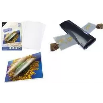 KANGARO A4 spīdīga laminēšanas kabatiņa 200 mikroni 216 x 303 mm (1 gab.) K-16008