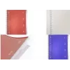 Kangaro College Block 4-in-1, DIN A4, 100 lapas, līnijas, sarkans PP vāks, 80 g/m² papīrs, 4 pārvietojami dalītāji - 1 gabals (K-58380)