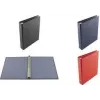 KANGARO K-2302 gredzenu mapi, 17 gredzenu mehānisms, DIN A5, zila, folijas laminēts kartons, 19 mm muguras platums, 1 gabals