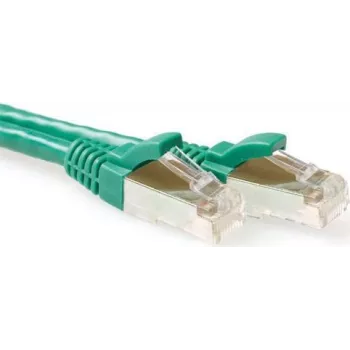 ACT CAT6A S/FTP LSZH pretiešanas tīkla kabelis, 25m, zaļš FB7725