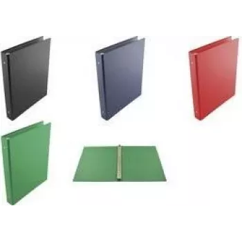 KANGARO K-2310 A4 gredzenu mapes, 23 gredzenu mehānisms, melns laminēts kartons, 25 mm mugura