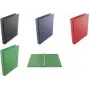 KANGARO K-2310 A4 gredzenu mapes, 23 gredzenu mehānisms, melns laminēts kartons, 25 mm mugura