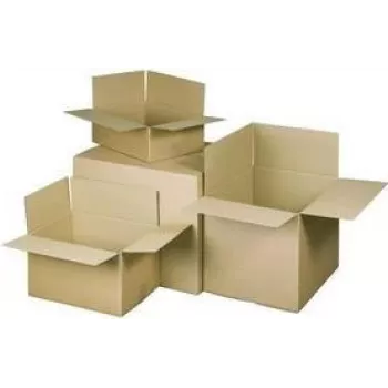 RAADHUIS Gofrēta kartona kaste 200 x 200 x 110 mm, vienkāršs sienas, brūna - 1 gabals (RD-351126-10)