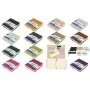 KANGARO K-861250 skiču bloks, 80 loksnes, 120 x 120 mm, koši rozā PU cietie vāki, krēmkrāsas 140 g/m² papīrs