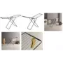 Metaltex Horizon ONYX spārnotais veļas žāvētājs, 20 m žāvēšanas platība, melns epoksīda pārklājuma tērauds, salokāms, regulējami dubultie režģi 407940000