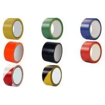 RILLPRINT Grīdas marķēšanas lente, 50 mm x 33 m, sarkana, PVC, augsta saķere, 1 rullis (T61807)