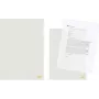 ELBA pārstrādāta materiāla dokumentu futrālis DIN A4 0,10 mm caurspīdīgs ar atvērumu augšpusē/labajā pusē (100 gab. iepakojums)