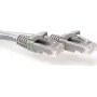 ACT IB3052 CAT6A U/UTP tīkla kabelis ar aizsargātu fiksatoru, 0,25 m, pelēks