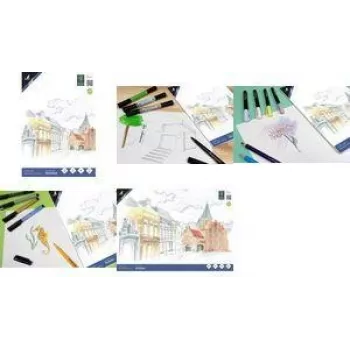 Kangaro K-864113 mākslinieku marķieru bloks A3 50 loksnes 75 g/m² balts