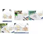 Kangaro K-864113 mākslinieku marķieru bloks A3 50 loksnes 75 g/m² balts