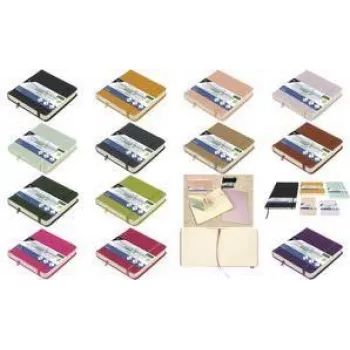 Kangaro K-861202 skices bloks, 80 loksnes, 120 x 120 mm, vecrozā PU cietie vāki, krēmkrāsas 140 g/m² papīrs