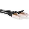 ACT 1,5m Cat6a S/FTP tīkla kabelis, melns (IB9251)