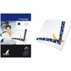 KANGARO oglekļa kopējpapīrs DIN A4, 100 loksnes, zils, 210 x 297 mm, manuālai rakstīšanai K-7800478