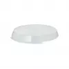 PAPSTAR Circulware apaļais caurspīdīgais vāks bļodām, polipropilēns ar 30% minerālu pildvielām, 180 mm, 1 gabals 97020