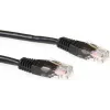 ACT 5m LSZH U/UTP CAT6 tīkla kabelis ar RJ45 savienotājiem - melns (IB9905)