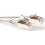 ACT 25m LSZH S/FTP CAT6a bez aizķeršanās savienojuma kabelis, balts FB7325