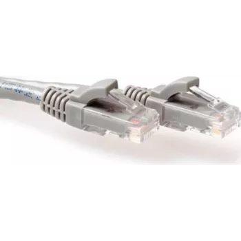 ACT pelēks 0,25 m U/UTP CAT6 tīkla kabelis ar RJ45 savienotājiem (IS8052)