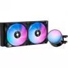 Ocypus Delta L24 ARGB V2 240mm visu-vienā šķidruma CPU dzesētājs - melns