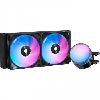 Ocypus Delta L24 ARGB V2 240mm visu-vienā šķidruma CPU dzesētājs - melns