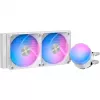 Ocypus Delta L24 ARGB V2 balts 240mm AIO šķidruma CPU dzesētājs