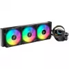 Ocypus Sigma L36 ARGB melns 360mm AIO šķidruma CPU dzesētājs