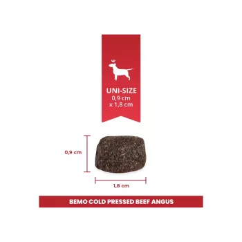 BEMO auksti presēta liellopa Angus mono sausā suņu barība - 1kg